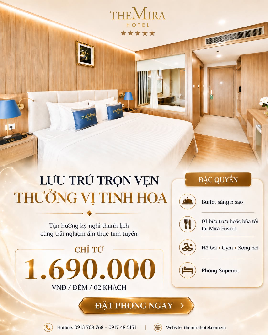 LƯU TRÚ TRỌN VẸN – THƯỞNG VỊ TINH HOA