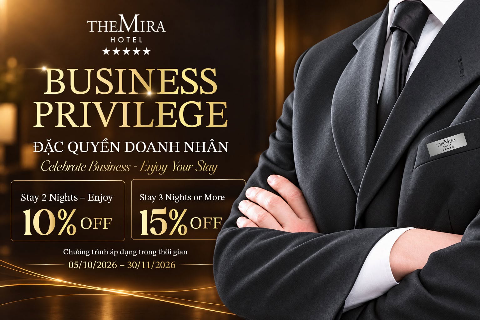 BUSINESS PRIVILEGE – ĐẶC QUYỀN DOANH NHÂN